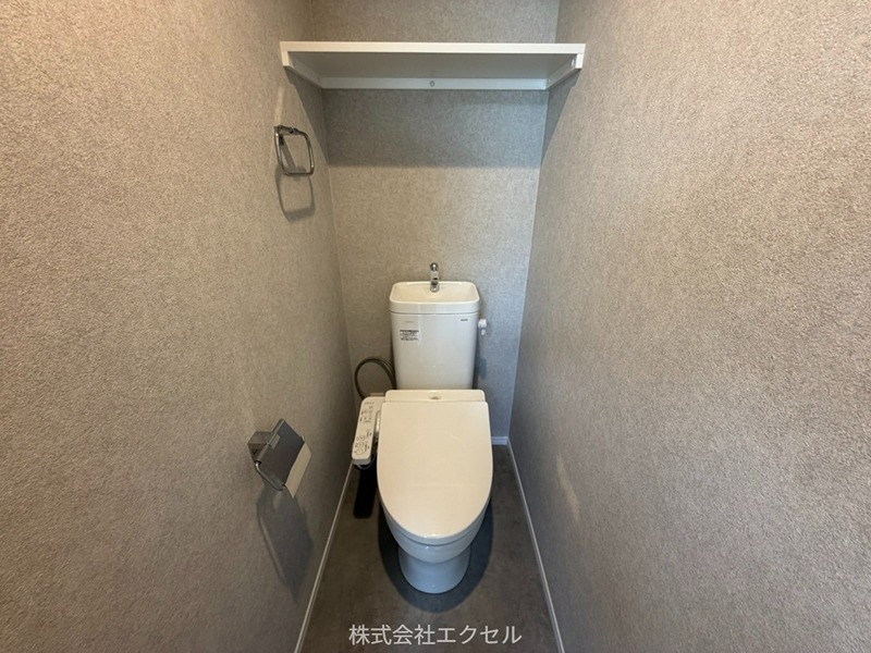 トイレ　温水洗浄便座完備