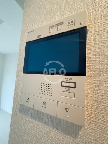 セキュリティ　エスリード中之島ザ・コア　モニター付きインターホン