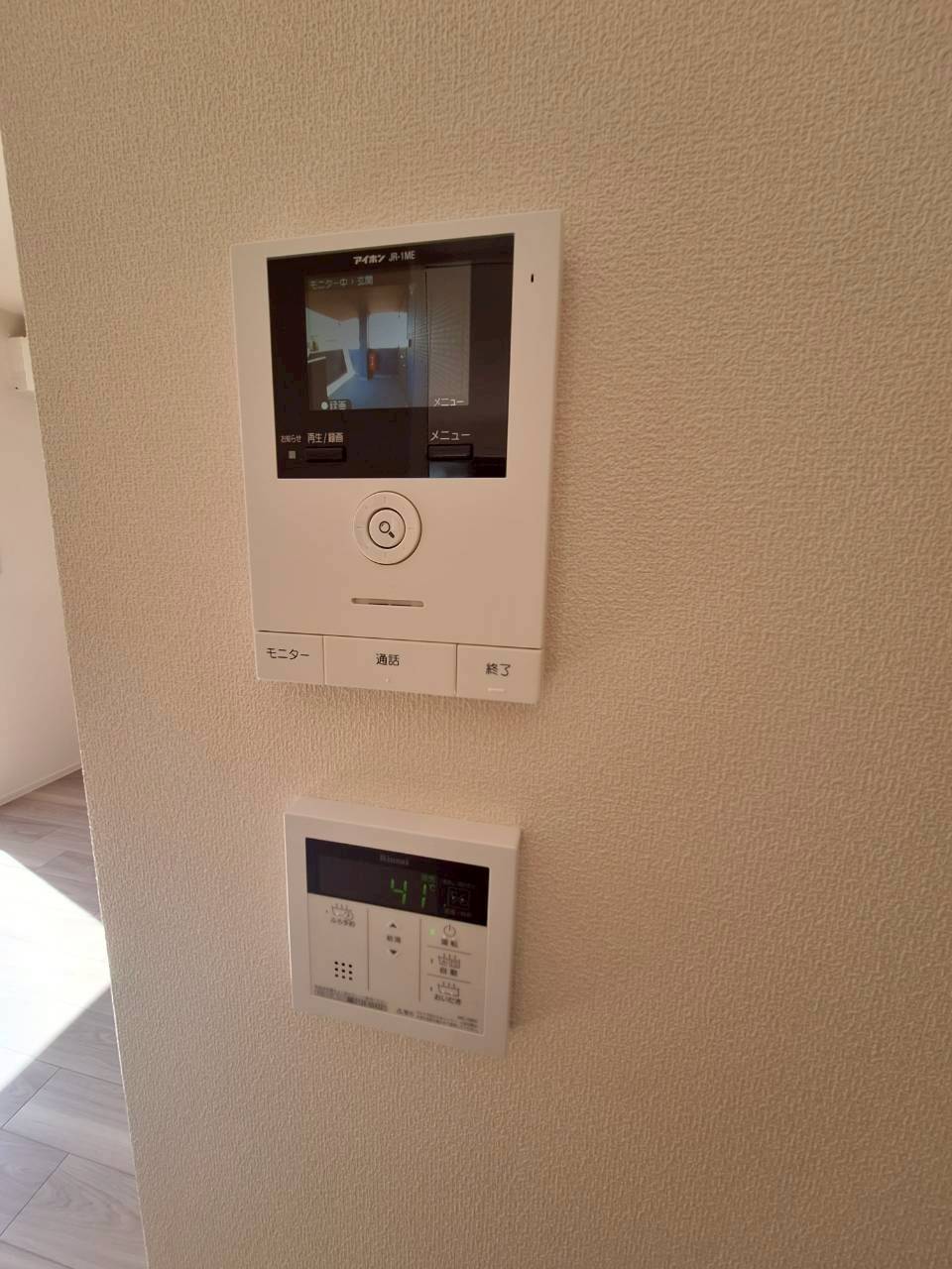 セキュリティ　★録画機能付きカラーモニターホン★