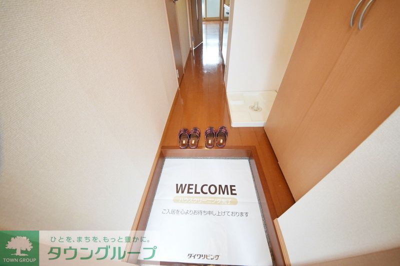 玄関　シューズBOX完備