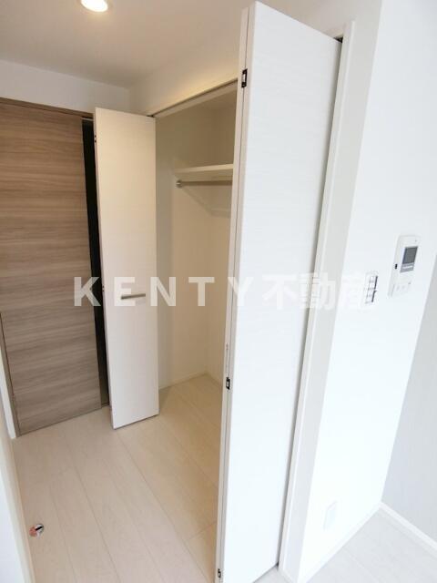 収納　収納のためのスペースです