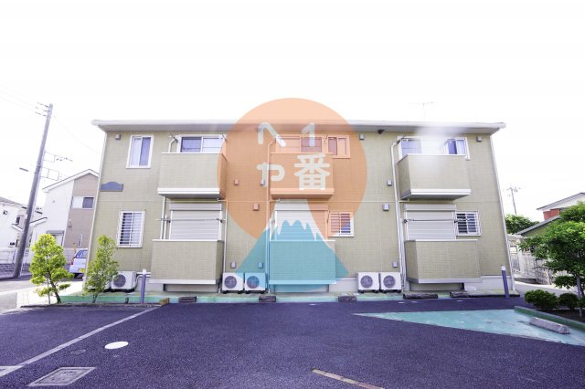 建物外観　ネット無料。モナリエ稲荷森の外観です