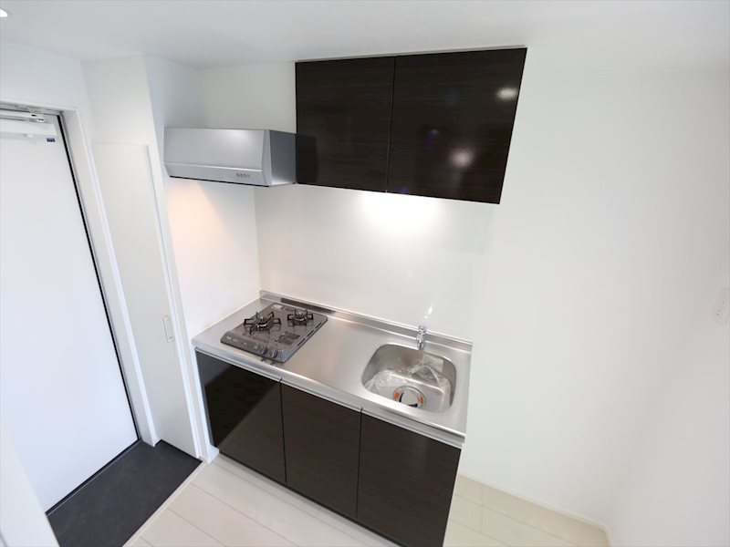 キッチン　システムキッチン（ガス2口コンロ付）