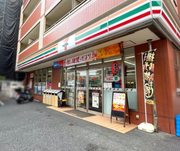 コンビニ　セブンイレブン 墨田京島1丁目店（コンビニ）まで553m