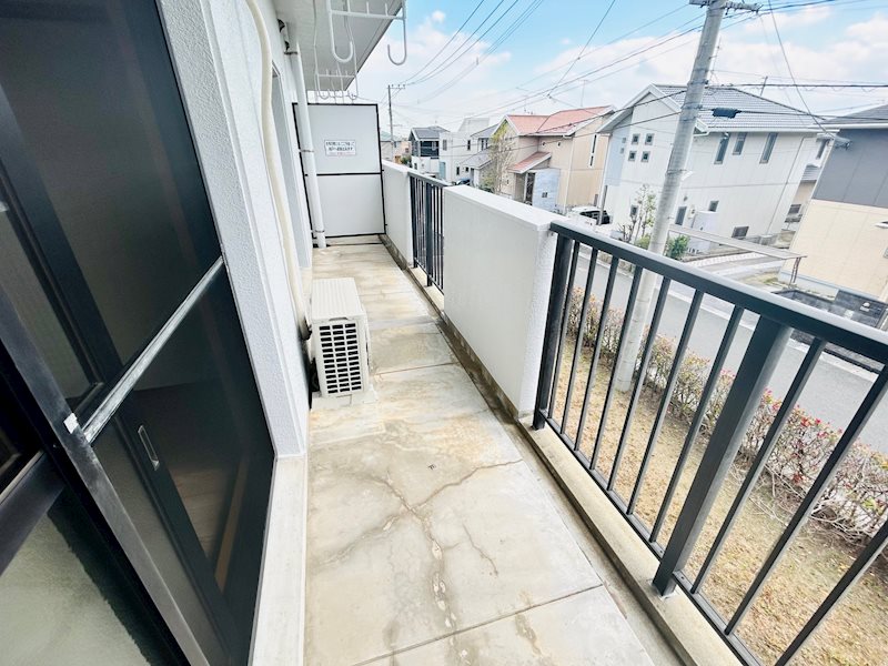 バルコニー　※同タイプの間取りの写真です。現状を優先します。