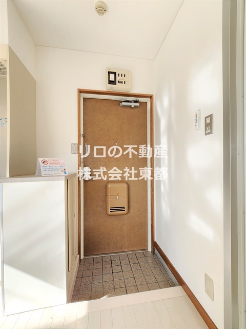 玄関　シューズケース、上段は工夫して自分だけのスペースに♪