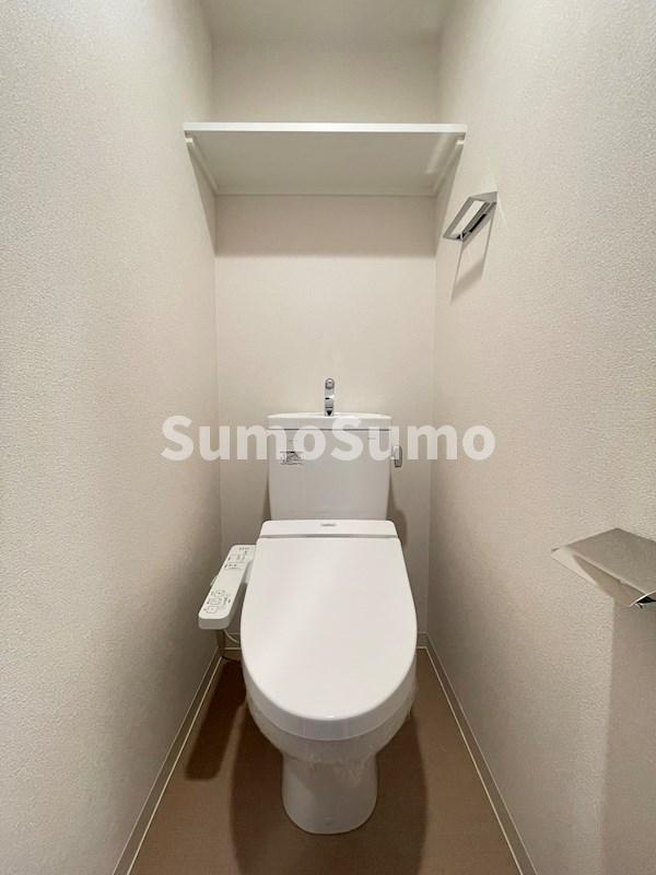 トイレ　ゆったりとした空間のトイレです