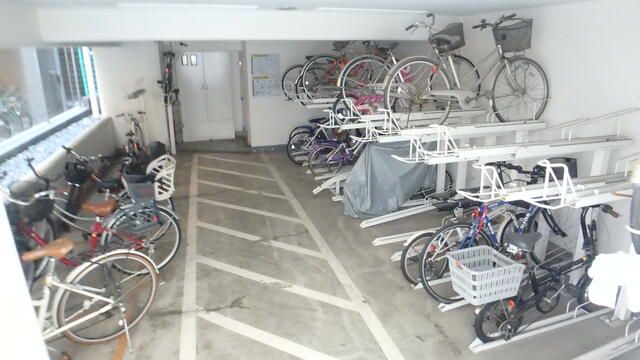 駐車場　駐輪場です。