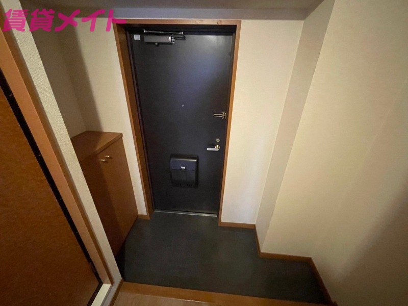 玄関　別部屋反転参考写真です。