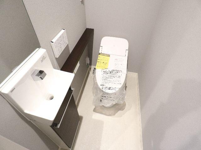 トイレ　トイレもきれいです