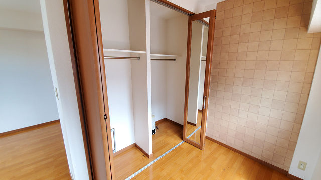 収納　他室写真（ほぼ同型の部屋の写真です。）