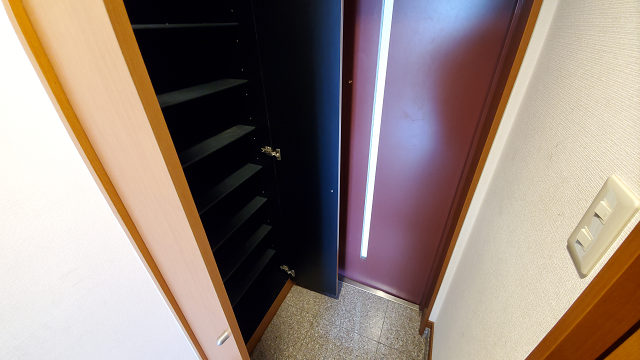 玄関　他室写真（ほぼ同型の部屋の写真です。）