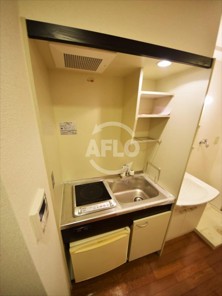 キッチン　Villa・Kei　ＩＨ1口キッチン