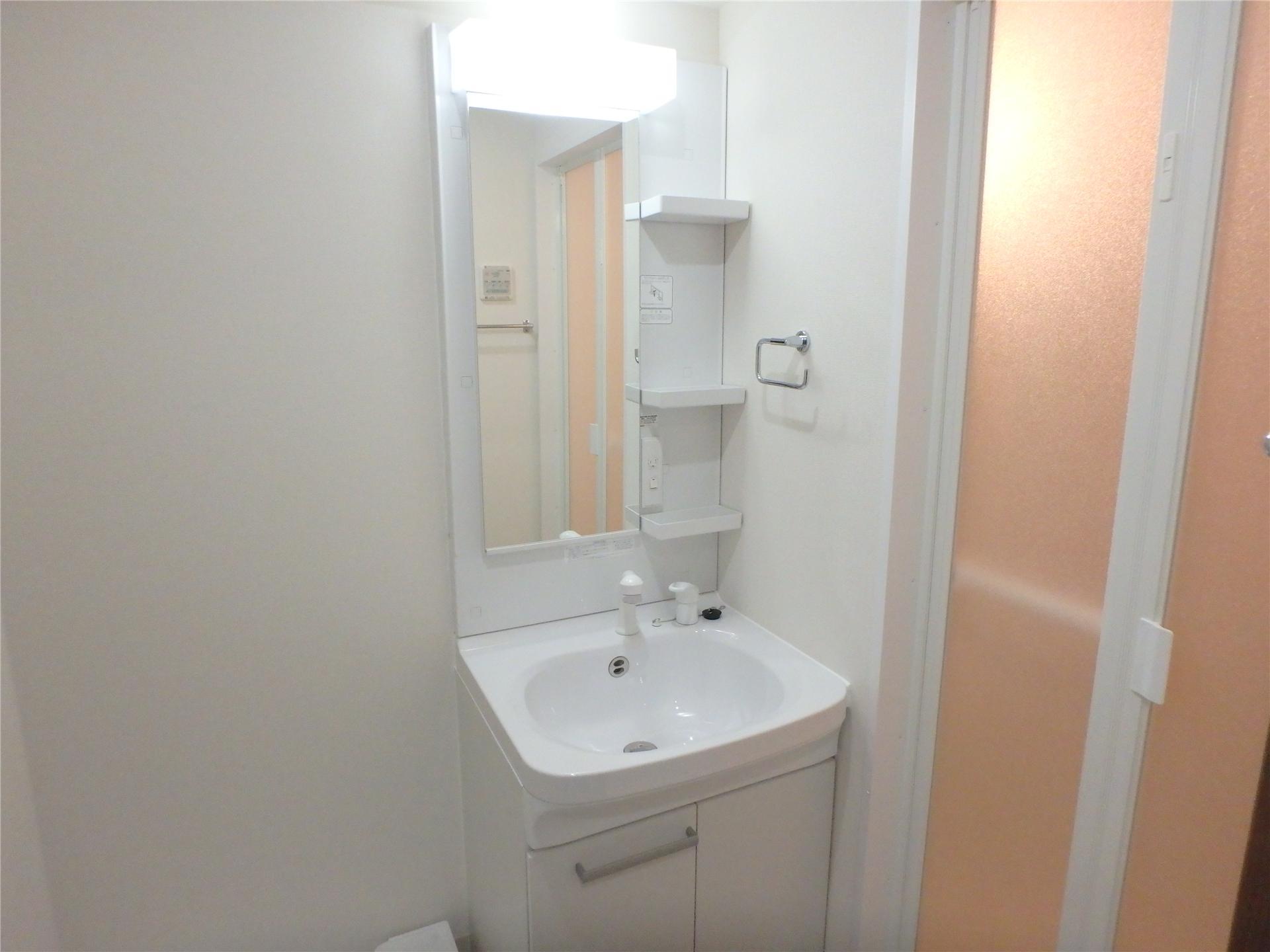 洗面設備　シャンプードレッサー付きです