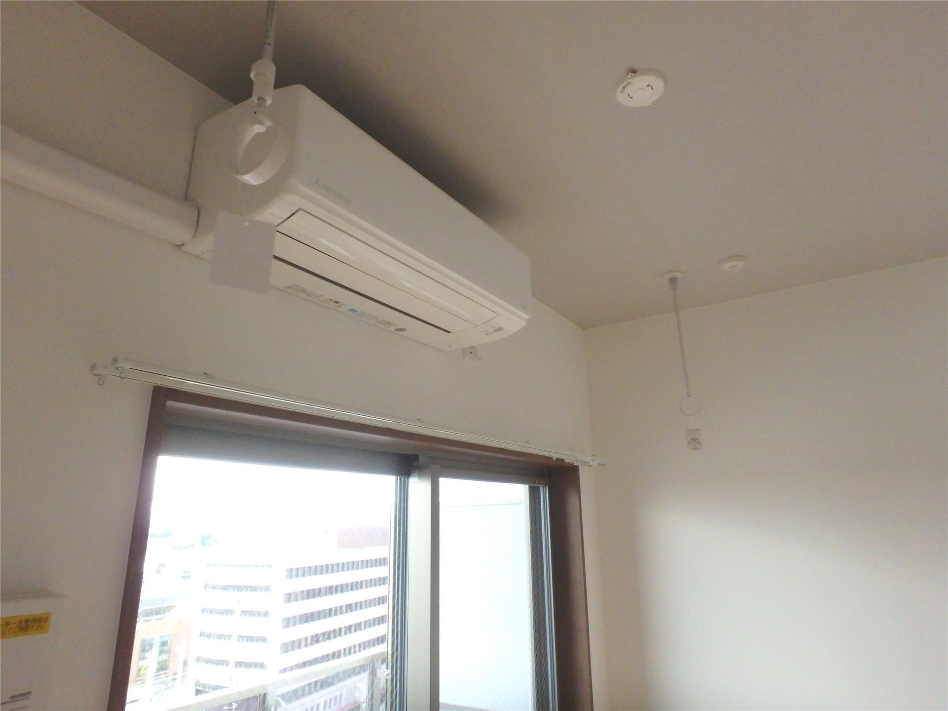 その他設備　室内物干し付きです