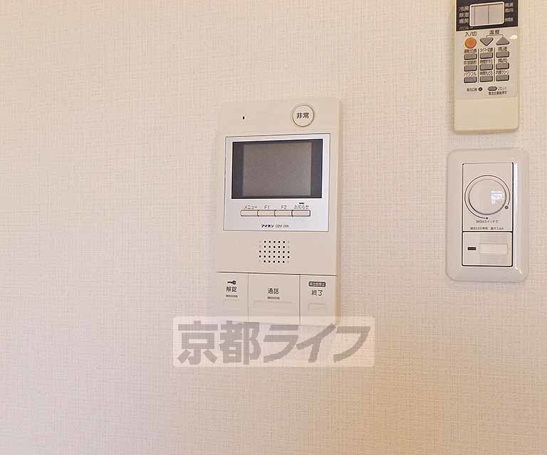 セキュリティ　インターフォンです。