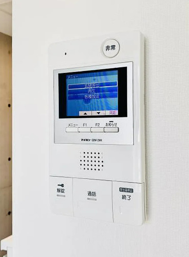 セキュリティ　※別部屋の参考写真です。