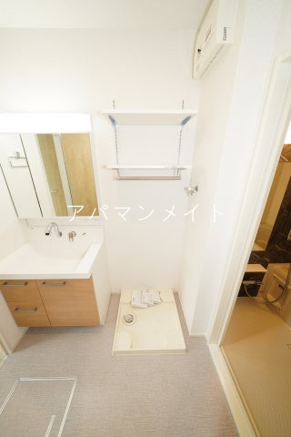 その他設備　脱衣スペースです