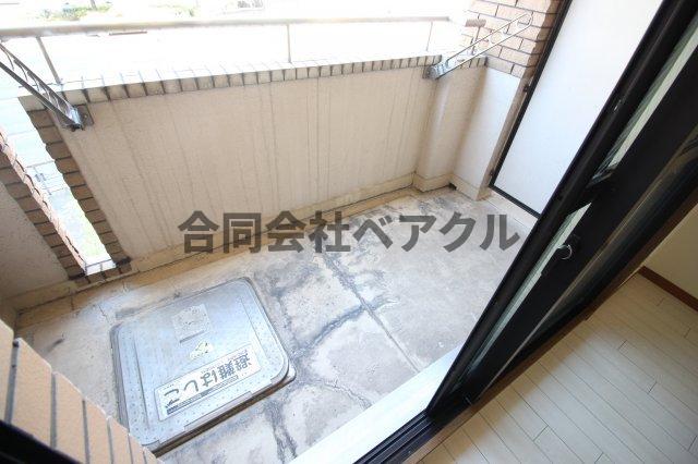 バルコニー　写真は505号室