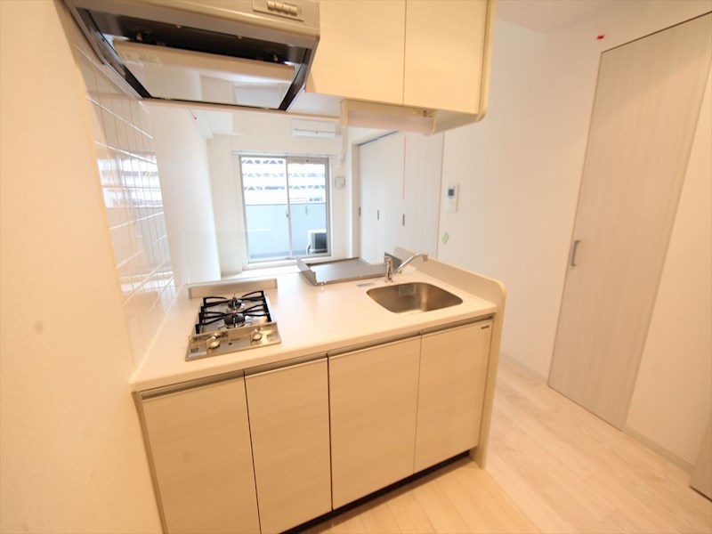 キッチン　カウンターキッチン　2口ガスコンロ　イメージ写真