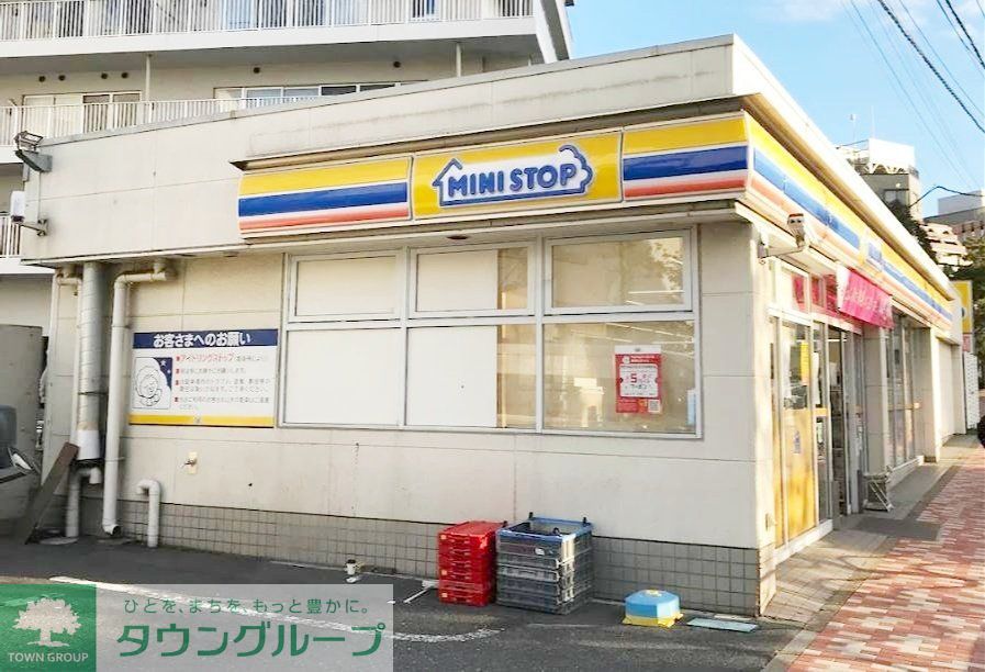 コンビニ　ミニストップ福通越中島店（コンビニ）まで290m