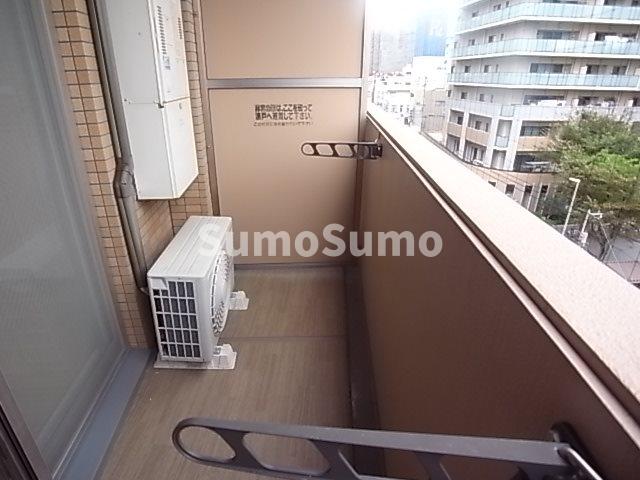 バルコニー　落ち着いた時間を過ごせるバルコニーです