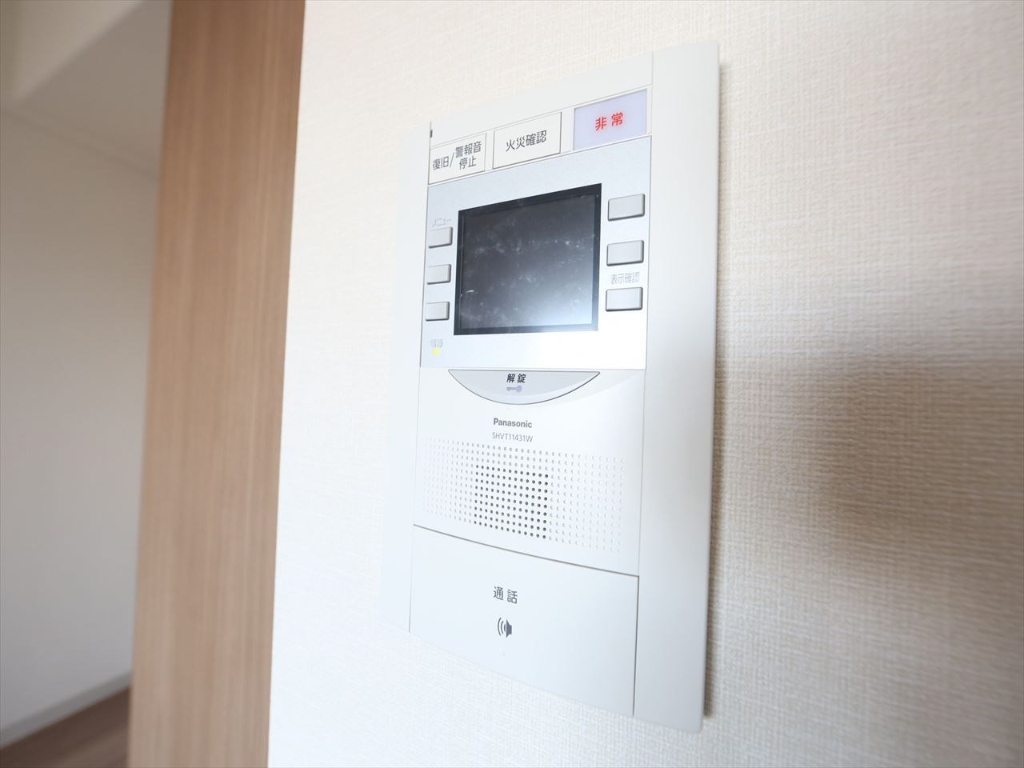 セキュリティ　ＴＶモニター付インターホン
