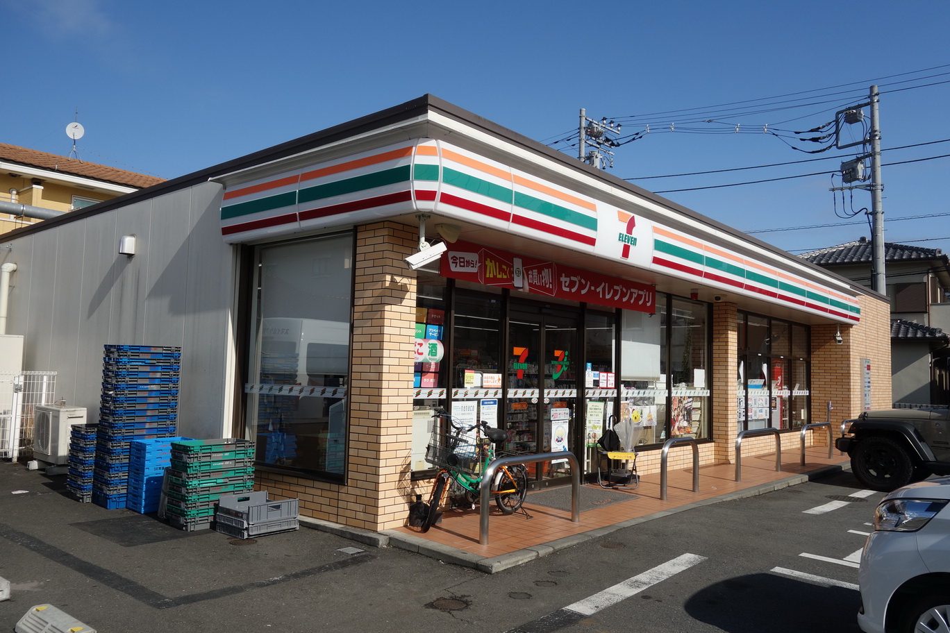 コンビニ　セブンイレブン昭島朝日町２丁目店（コンビニ）まで409m