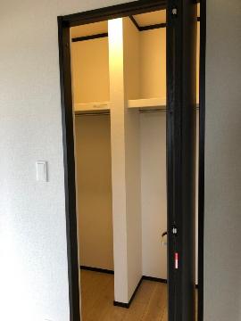 収納　ウォークインクローゼット