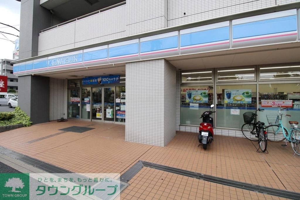 コンビニ　ローソン 新城中町店（コンビニ）まで120m