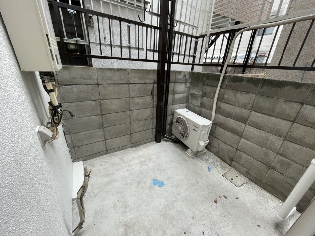 バルコニー　広々としたバルコニーです