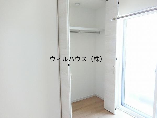 収納　クローゼット！