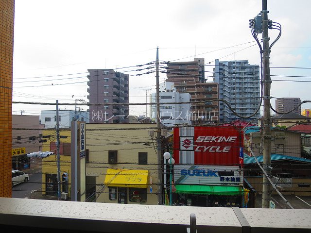 眺望　最上階です