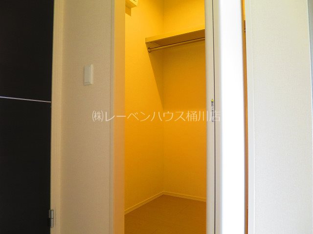 収納　人気のウォークインです