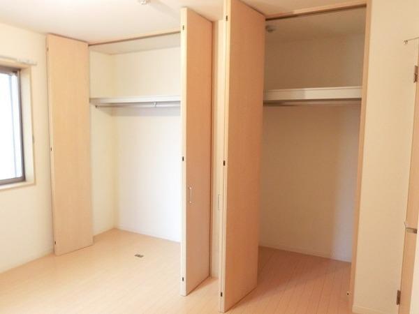収納　クローゼット！