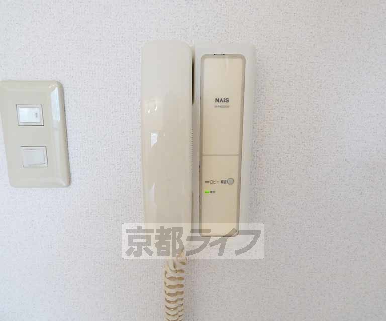 セキュリティ　来客時も安心です。