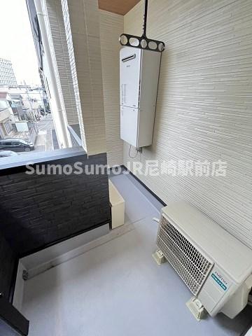 バルコニー　広々としたバルコニーです