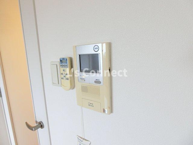 セキュリティ　突然の来客時もＴＶモニターホンでしっかり確認。
