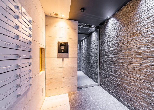 エントランス　毎日通るエントランスはこのようになっています