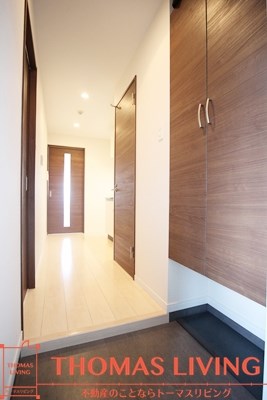 玄関　大容量のシューズボックス