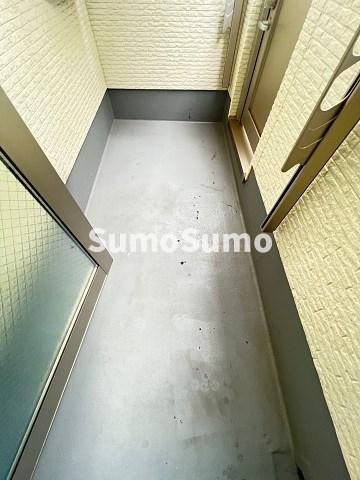 バルコニー　広々としたバルコニーです