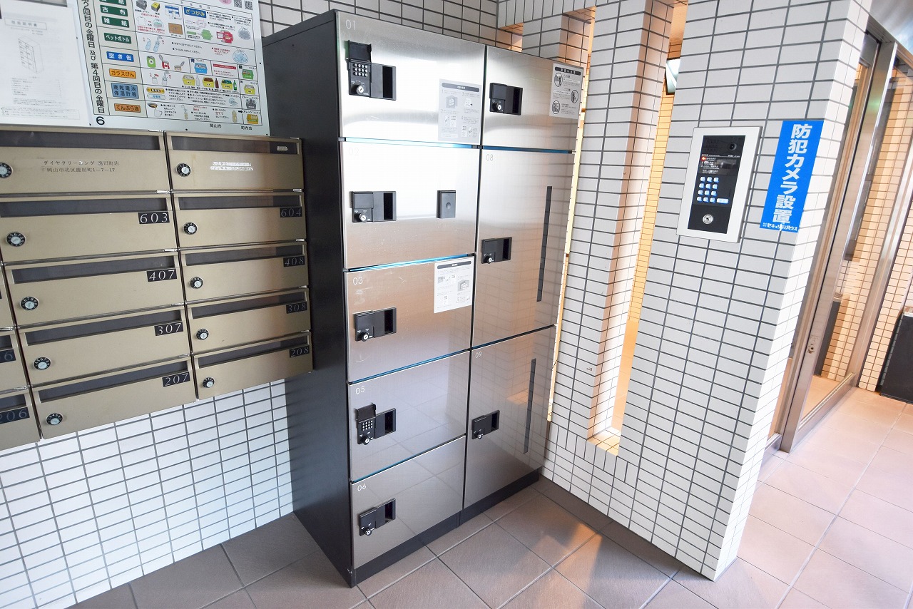 エントランス　翔阿園マンション