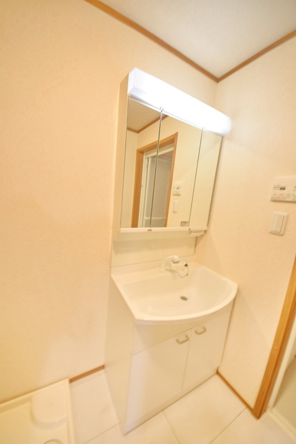 洗面設備　～忙しい朝の強い味方～