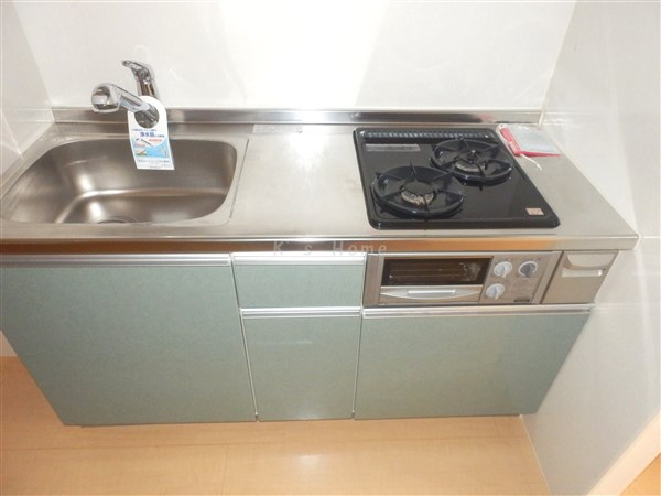 キッチン　ガス２口システムキッチン