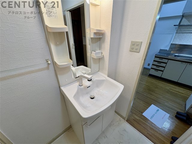 洗面設備　独立洗面台です！