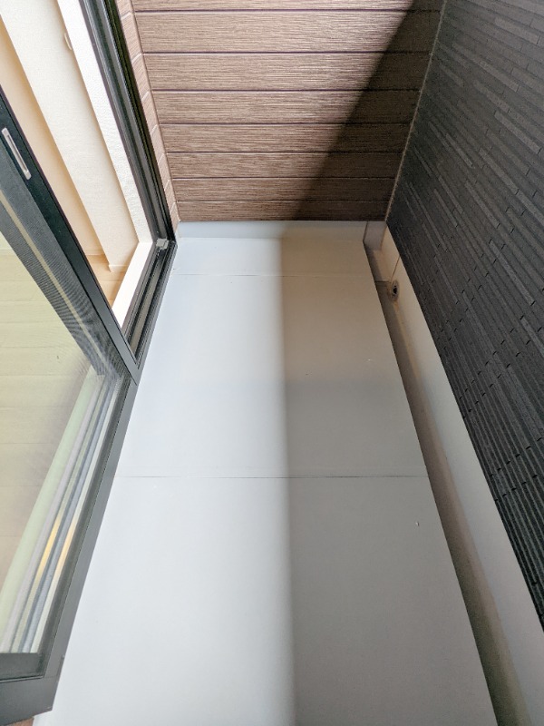 バルコニー　図面と現状に相違がある場合には現状を優先