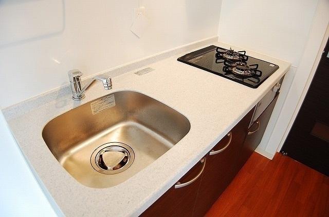 キッチン　アーデン四ツ橋プライマリーワン　2口ガスコンロ