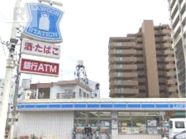 コンビニ　ローソンJR野崎駅北店（コンビニ）まで576m