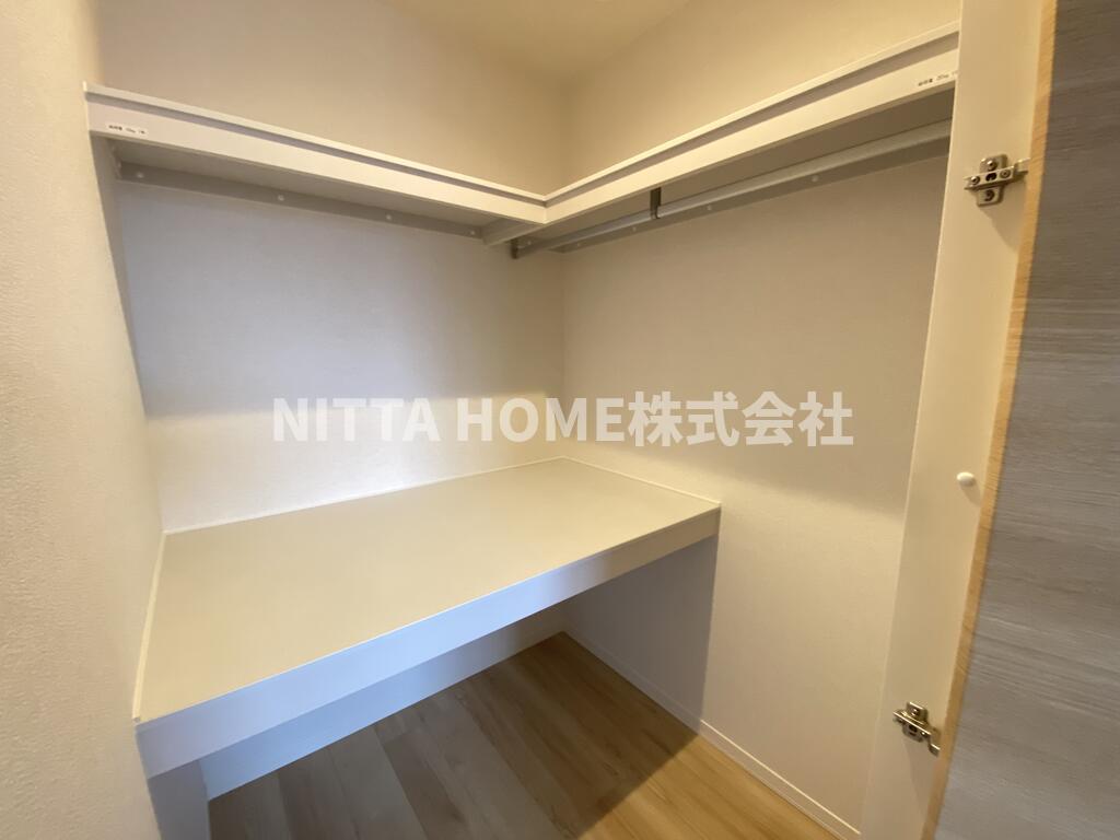 収納　ウォークインクローゼット完備で収納力ＵＰ◎