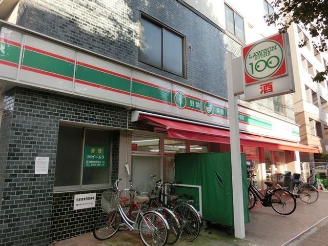 コンビニ　ローソンストア100高円寺北店（コンビニ）まで372m